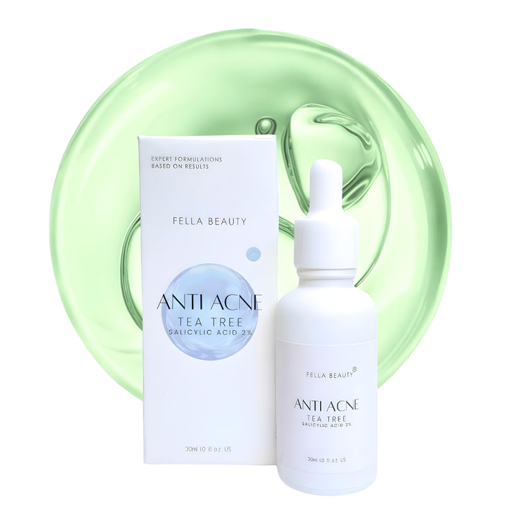 Anti-Acne Salicylic acid 2% & Tea Tree Extracts Face Serum - FELLA BEAUTY™