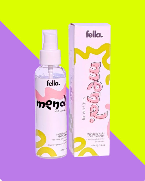 Mend. Mandelic acid 4% & VitE - Acne Prone, Radiant glowing Glass Skin - FELLA BEAUTY™