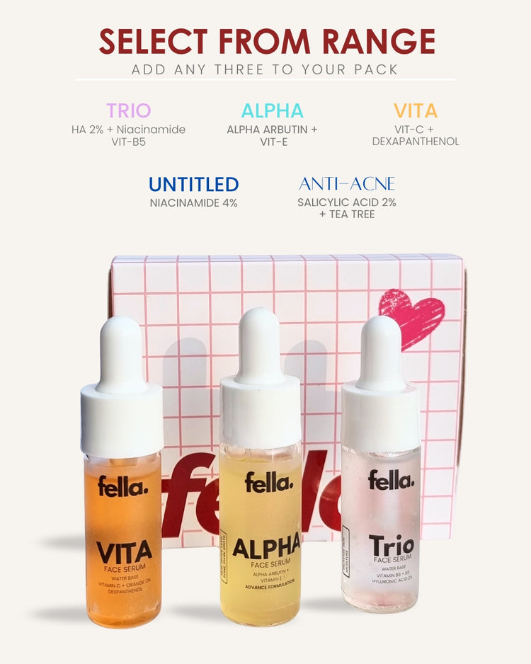Fella MINI's set 3x Serum Pack - FELLA BEAUTY™