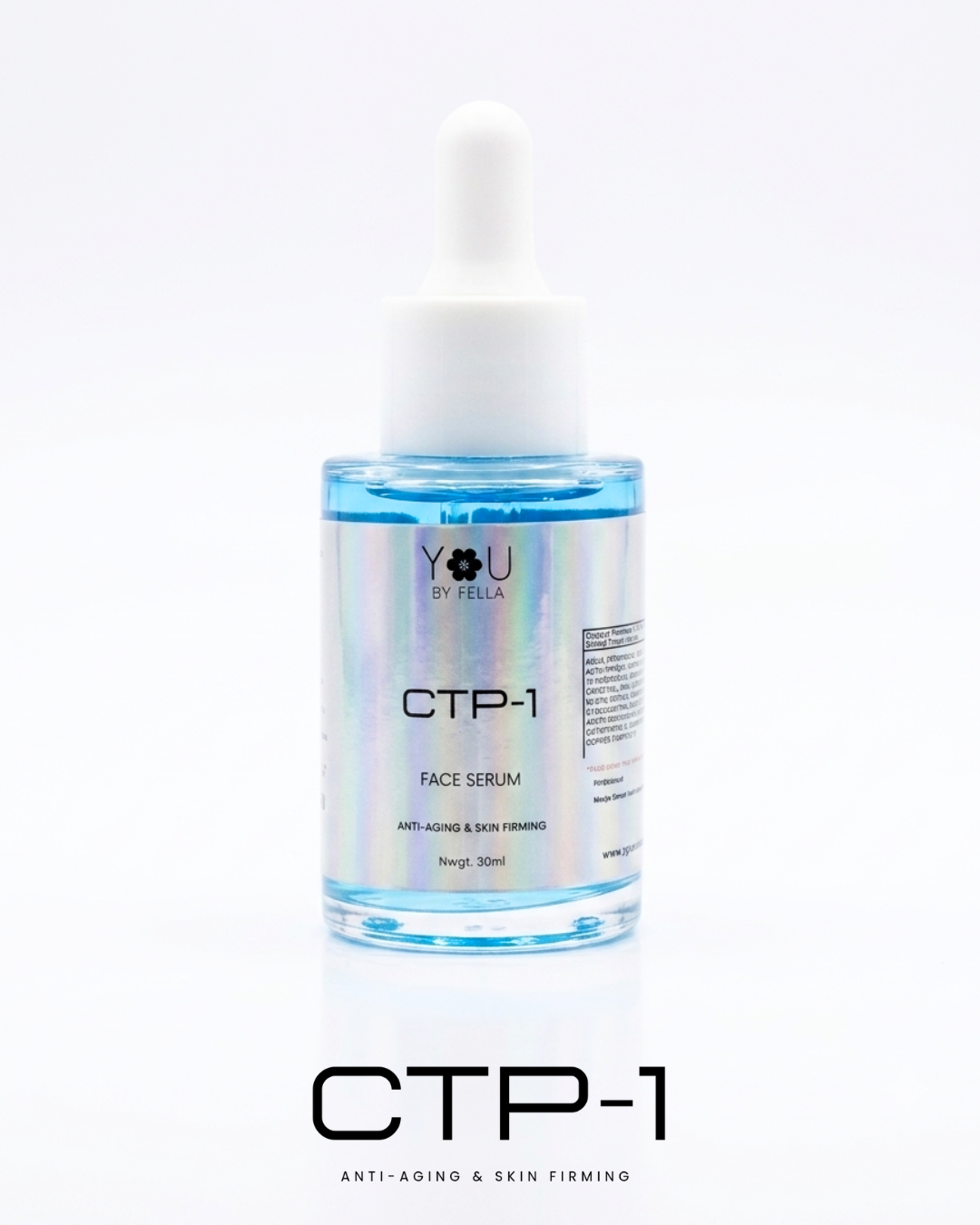 CTP-1 Copper tripeptide, Peptides Complex, Snail Mucin | Anti-Aging, Skin Brightening Face Serum